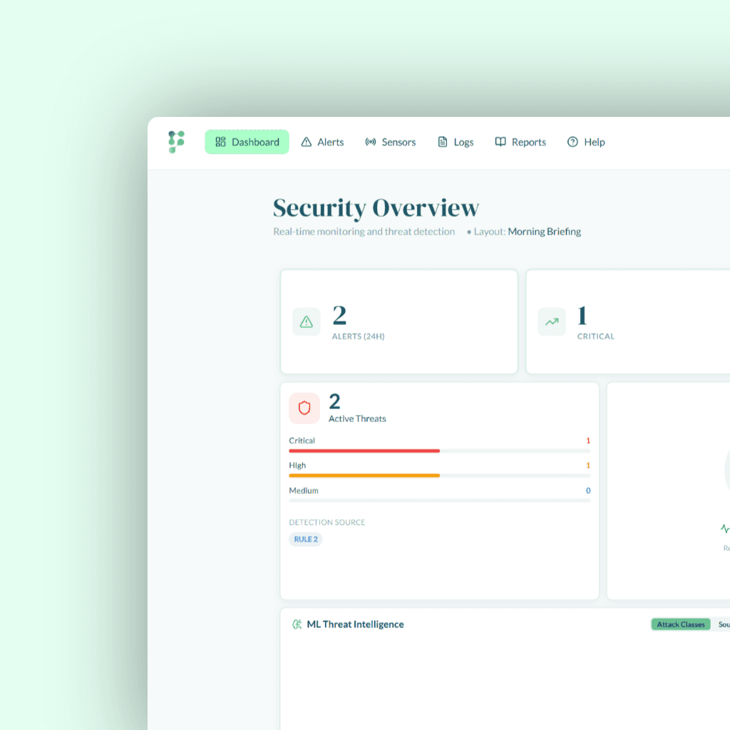 Pulse Dashboard Mockup